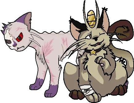 Clover The Undead Meowth U0026 Kolven Chill Frost Ace Fictional Character Png Meowth Transparent