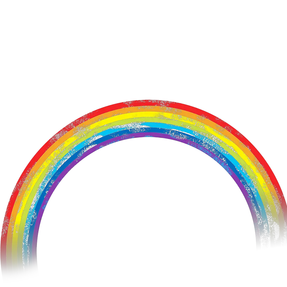 Rainbow Glitter Png