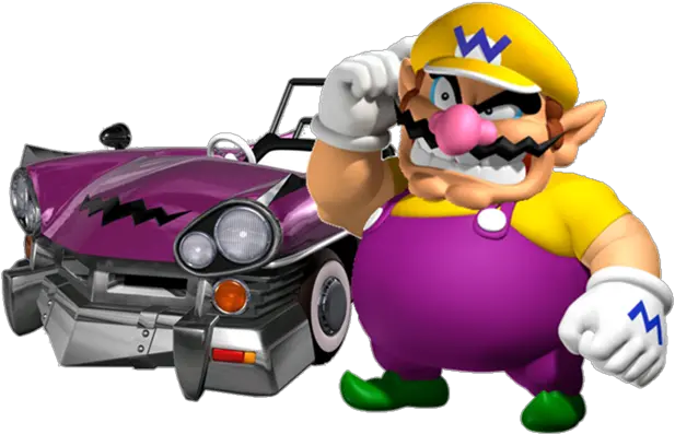 Is Wario Going To Be In Super Smash Bros Nintendotoday Mario Kart Double Dash Cars Png Wario Png