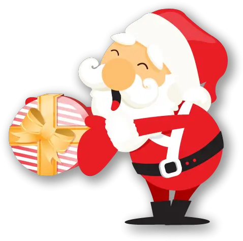 Santa Claus Christmas Gift Icon Png Santa Gift Santa Claus Icon