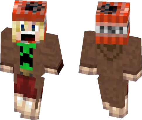 Download Psycho Creepertnt Fanatic Minecraft Skin For Free Flash Justice League Minecraft Skin Png Minecraft Tnt Png