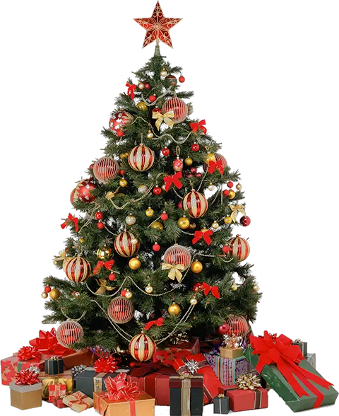Cute Christmas Tree Clipart Png