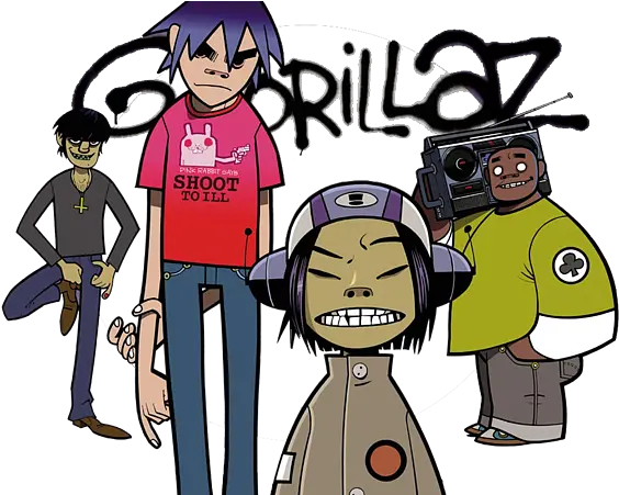 Gorillaz Throw Pillow For Sale By Halen Page Gorillaz 2d Png Gorillaz Icon